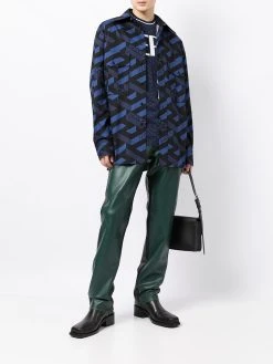 Versace chemise La Greca en coton