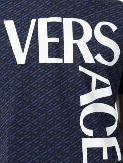 Versace t-shirt à logo imprimé