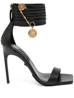 Versace sandales Medusa Safety en cuir
