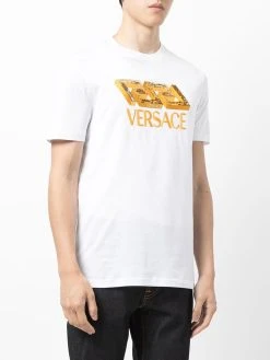 Versace t-shirt à imprimé Greca
