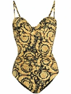 Versace maillot de bain à imprimé Barocco
