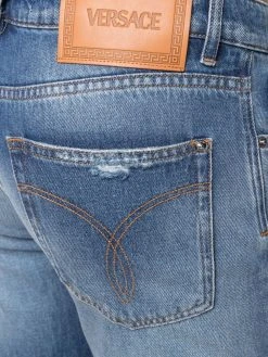 Versace Prix De Rêve Jean droit à effet usé jeans regular & jeans droits homme 13 Versace jean droit à effet usé