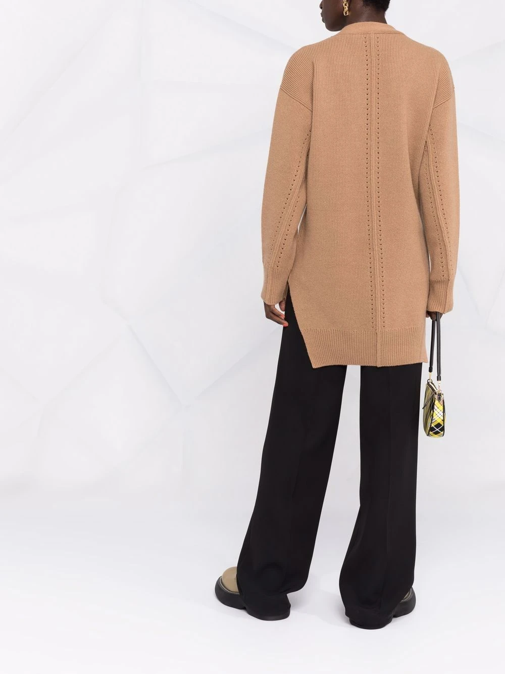 Prix Exclusifs Versace Cardigan ajouré à boutons Medusa cardigans femme 8 Versace cardigan ajouré à boutons Medusa