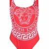 Versace maillot de bain à logo Medusa imprimé