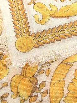 Versace écharpe à imprimé baroque