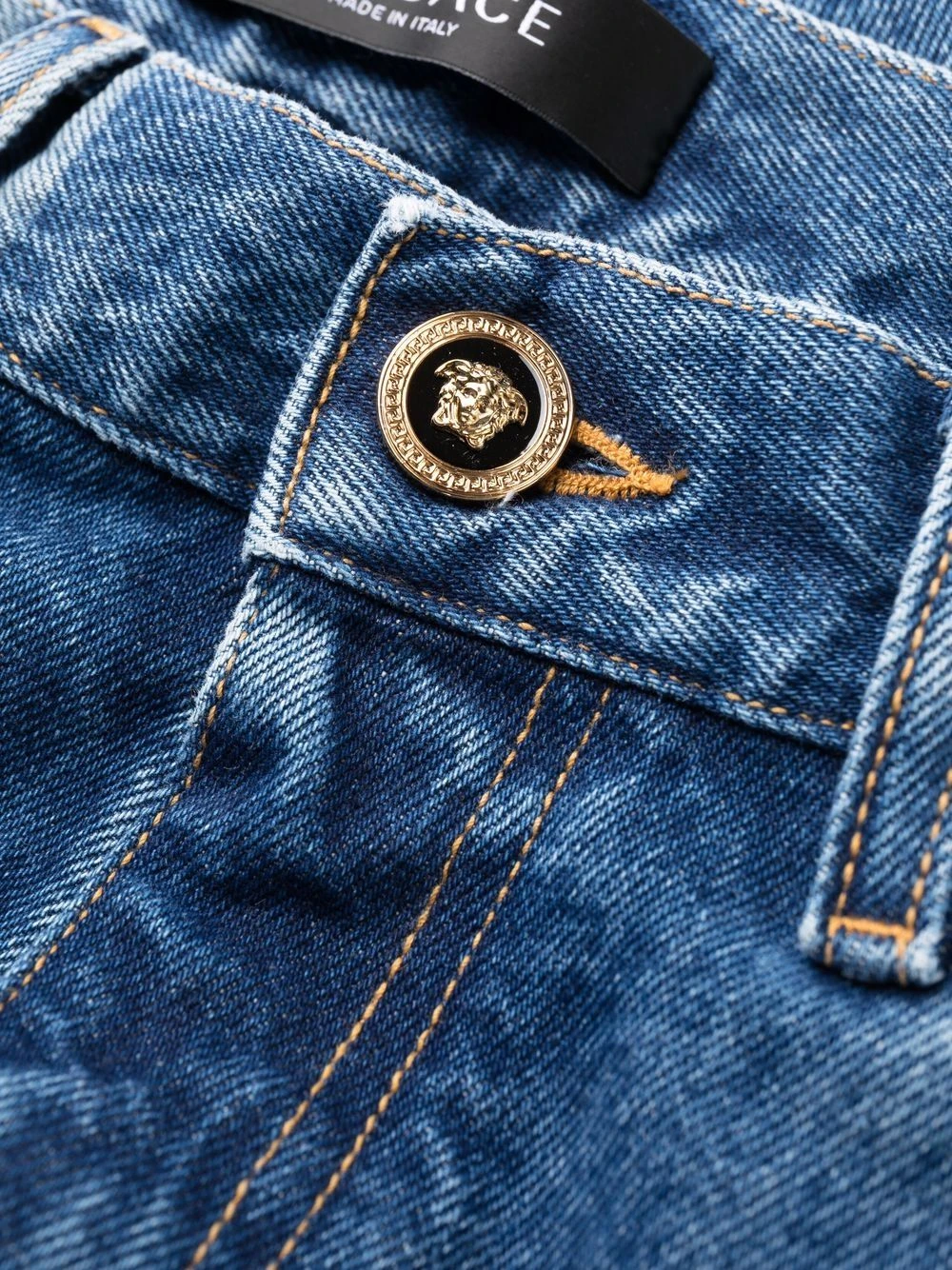Réduction Versace Jean droit à imprimé Greca jeans regular & jeans droits homme 9 Versace jean droit à imprimé Greca