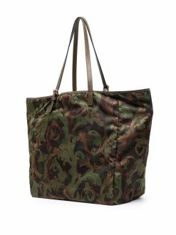 Versace sac à main à motif Baroccoflage