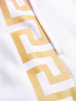 Versace pantalon de jogging à détail Greca