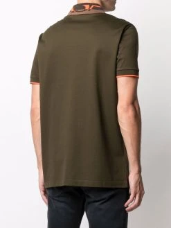 Versace polo à logo brodé