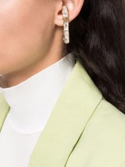 Versace bijou d'oreille Medusa à ornements en cristal