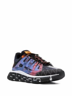 Versace baskets Trigreca à design à empiècements