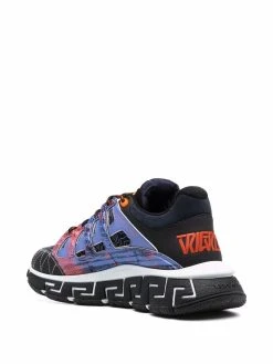 Versace baskets Trigreca à design à empiècements