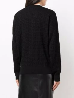 Versace pull à motif Greca