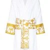 Versace peignoir à imprimé baroque
