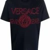 Versace t-shirt à logo brodé
