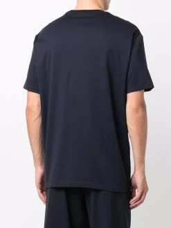 Versace t-shirt à logo brodé