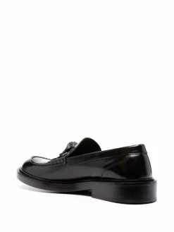 Versace mocassins La Medusa en cuir