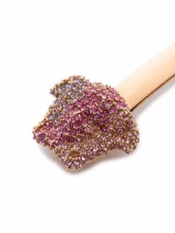 Versace barrette La Medusa ornée de cristal