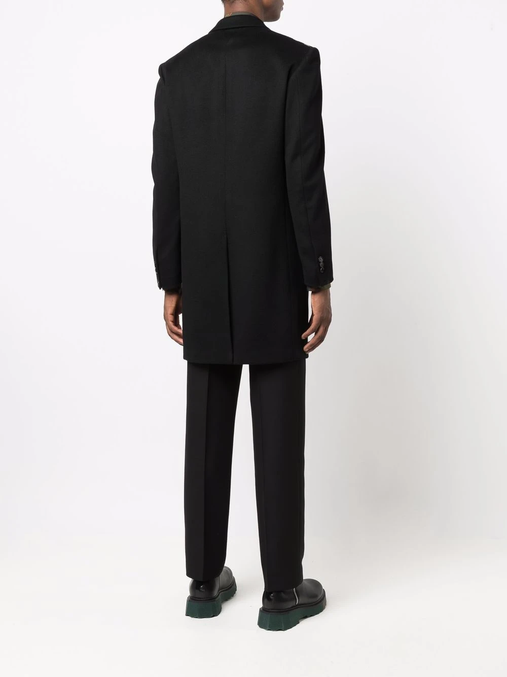 Versace Se Vend Bas Prix Manteau à simple boutonnage pardessus homme 6 Versace manteau à simple boutonnage