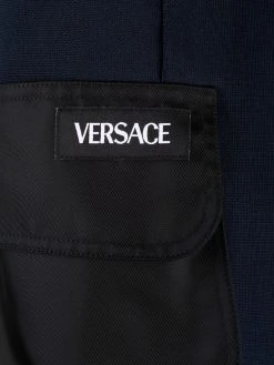 Versace pantalon de jogging à détails de poches