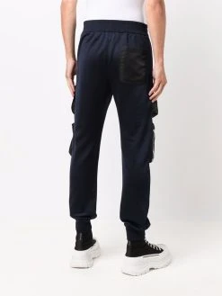 Versace pantalon de jogging à détails de poches