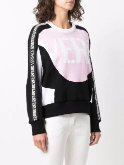 Versace pull à motif Greca
