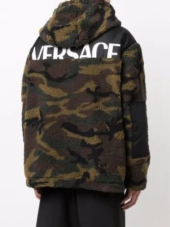 Versace Veste imprimée à capuche Plus Bas Prix De Vente vestes à capuche homme 10 Versace veste imprimée à capuche