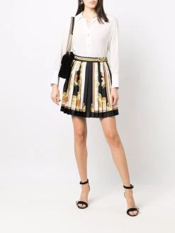 Versace jupe Medusa Renaissance plissée