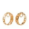 Versace boucles d'oreilles à motif Greca