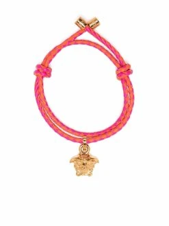 Versace bracelet Medusa à bride tressée