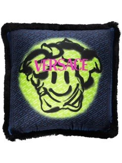 Versace coussin à design double-face
