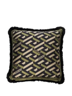 Versace coussin à design double-face