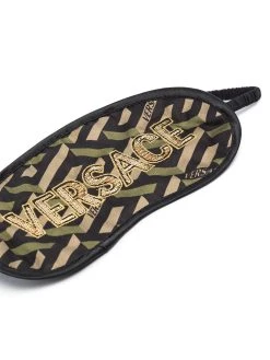 Versace masque à imprimé La Greca