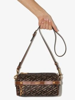 Versace sac à bandoulière à motif Greca