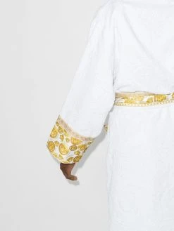 Versace peignoir ceinturé à imprimé Medusa