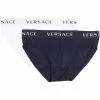 Versace Lot de deux slips à bande logo excellente qualité slips & boxers homme 1 Versace lot de deux slips à bande logo