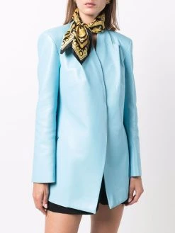 Versace foulard en soie à imprimé baroque