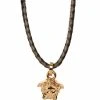 Versace collier tressé à pendentif Medusa Head