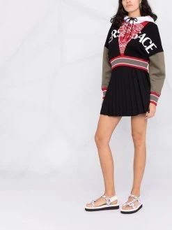 Versace hoodie à logo imprimé