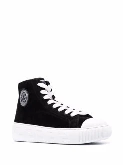 Versace baskets montantes à motif Greca