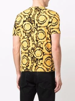 Versace t-shirt à imprimé baroque