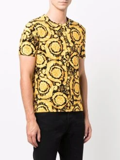 Versace t-shirt à imprimé baroque