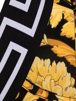 Versace slip à imprimé Barocco