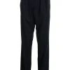 Versace Prix Aimable Pantalon droit à taille élastiquée pantalons droits homme 1 Versace pantalon droit à taille élastiquée