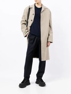 Versace pull à logo brodé