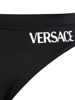Versace Short de bain à logo imprimé Prix Préférentiel slips de bain homme 7 Versace short de bain à logo imprimé