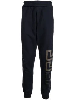 Versace pantalon de jogging à imprimé Greca