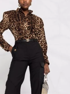 Versace pantalon à coupe droite