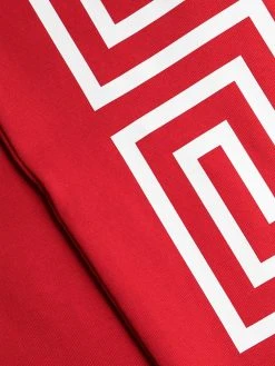 Versace pantalon de jogging à imprimé Greca