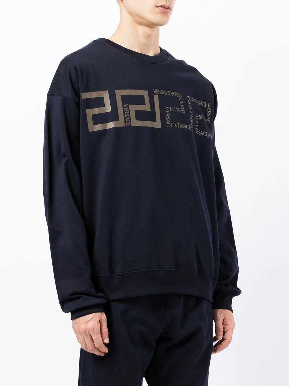 Versace Sweat à motif Greca Promos sweats homme 5 Versace sweat à motif Greca